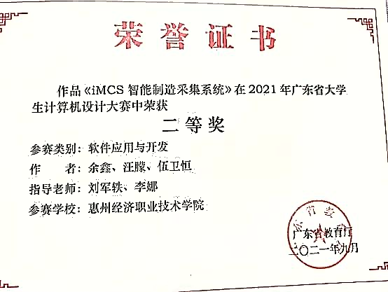 2021计算机设计二等奖