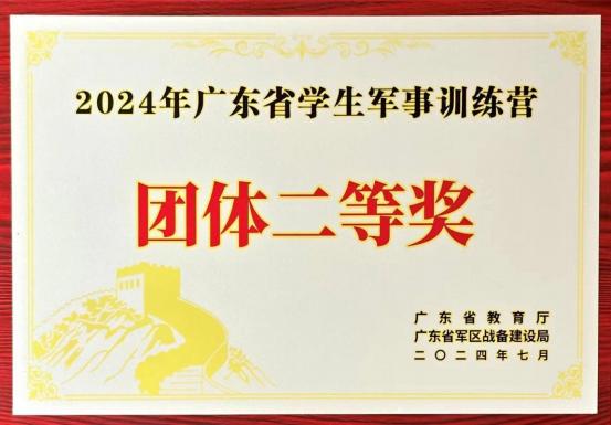 2024军事训练营二等奖